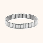 Pressie Horizon Stretch Bracelet Silver - Jessi Jayne Boutique