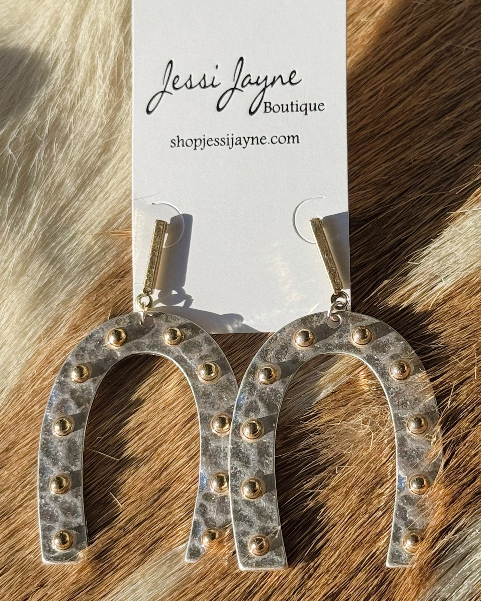 Lucky Charm Hoop Earrings - Jessi Jayne Boutique