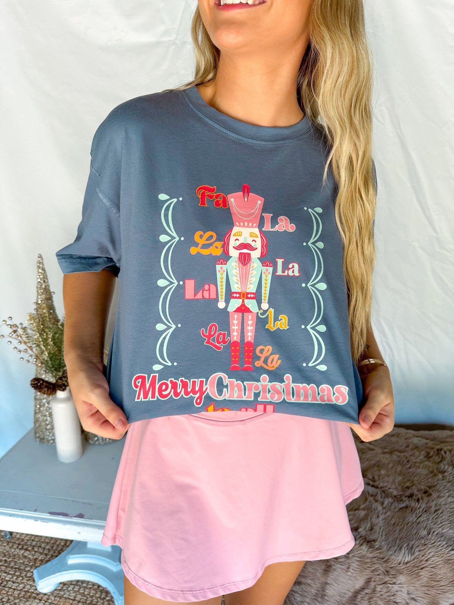 FaLaLa Nutcracker Tee - Jessi Jayne Boutique