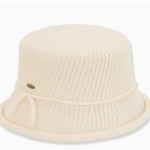 Ivory Knit Bucket Hat - Jessi Jayne Boutique