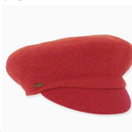 Crimson Wool Newsboy Cap - Jessi Jayne Boutique