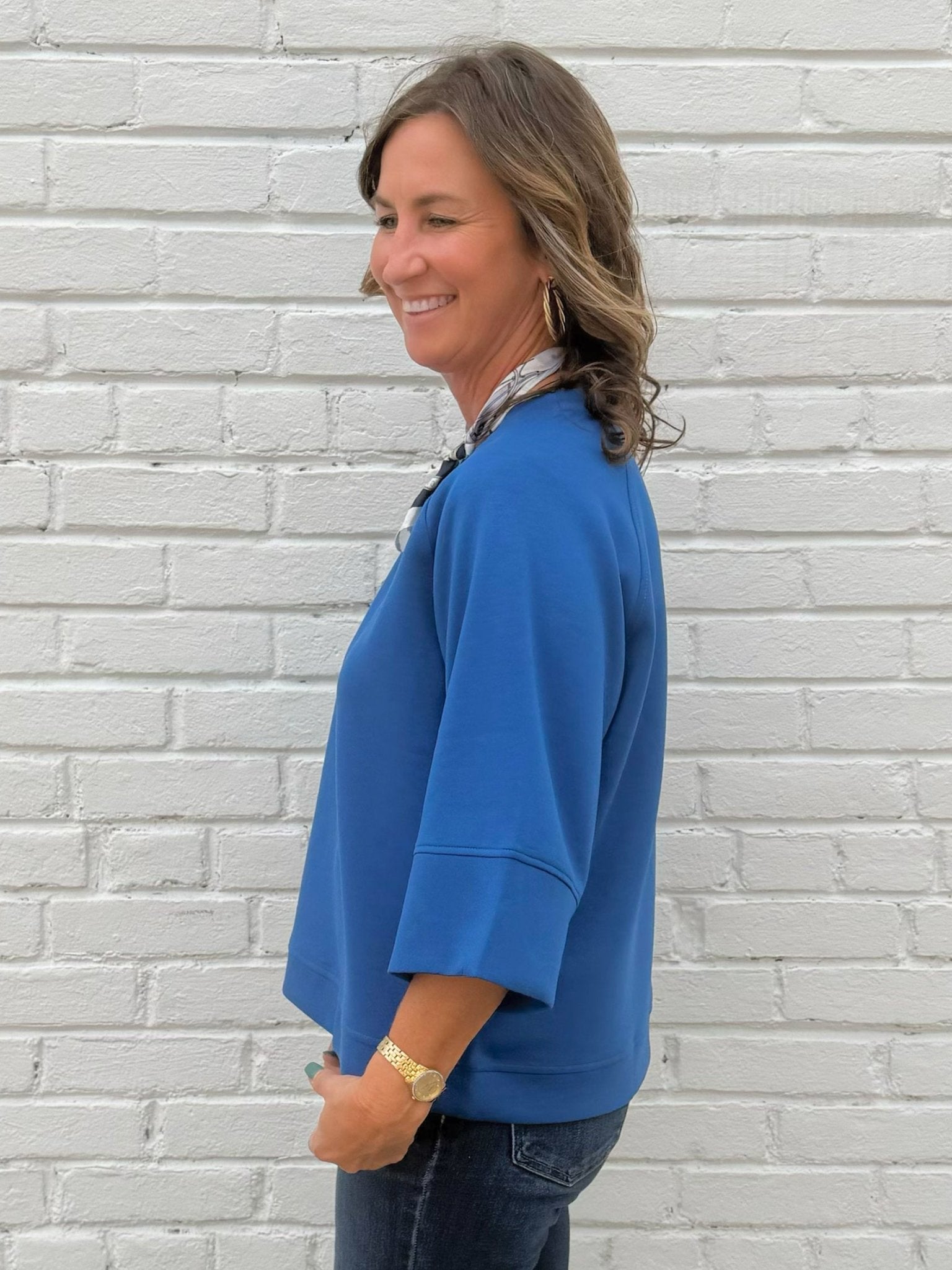 Soft Scuba Pullover Top - Jessi Jayne Boutique