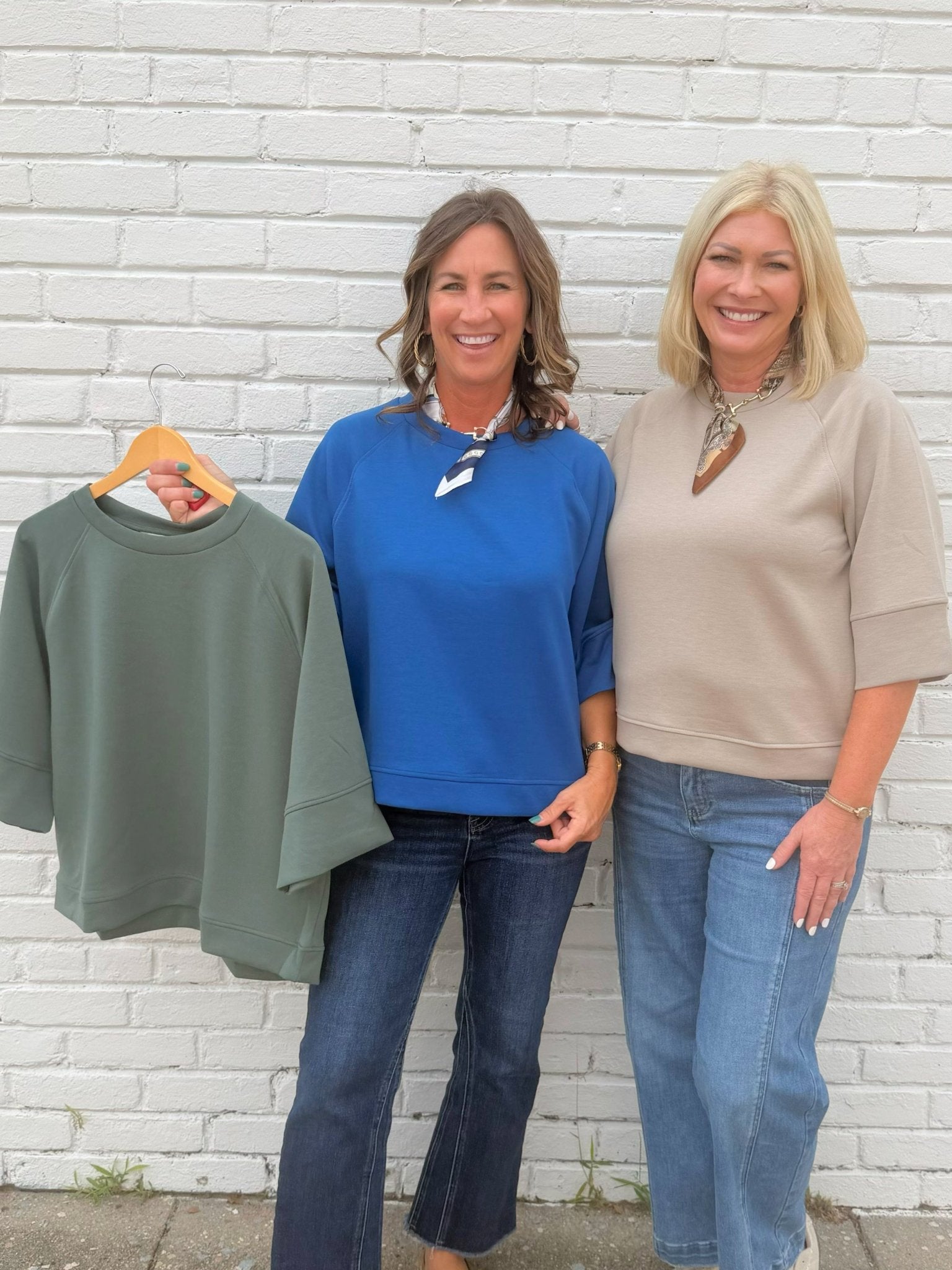 Soft Scuba Pullover Top - Jessi Jayne Boutique