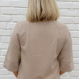 Soft Scuba Pullover Top
