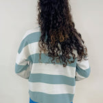 Seaside Stripe Knit Sweater - Jessi Jayne Boutique