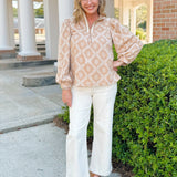 Café Bloom Blouse - Jessi Jayne Boutique