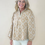 Café Bloom Blouse - Jessi Jayne Boutique
