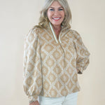 Café Bloom Blouse - Jessi Jayne Boutique