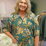 Verdant Muse Blouse - Jessi Jayne Boutique