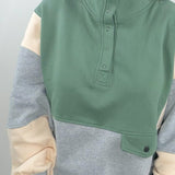 Weekend Retreat Colorblock Sweatshirt