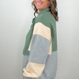 Weekend Retreat Colorblock Sweatshirt