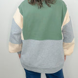 Weekend Retreat Colorblock Sweatshirt