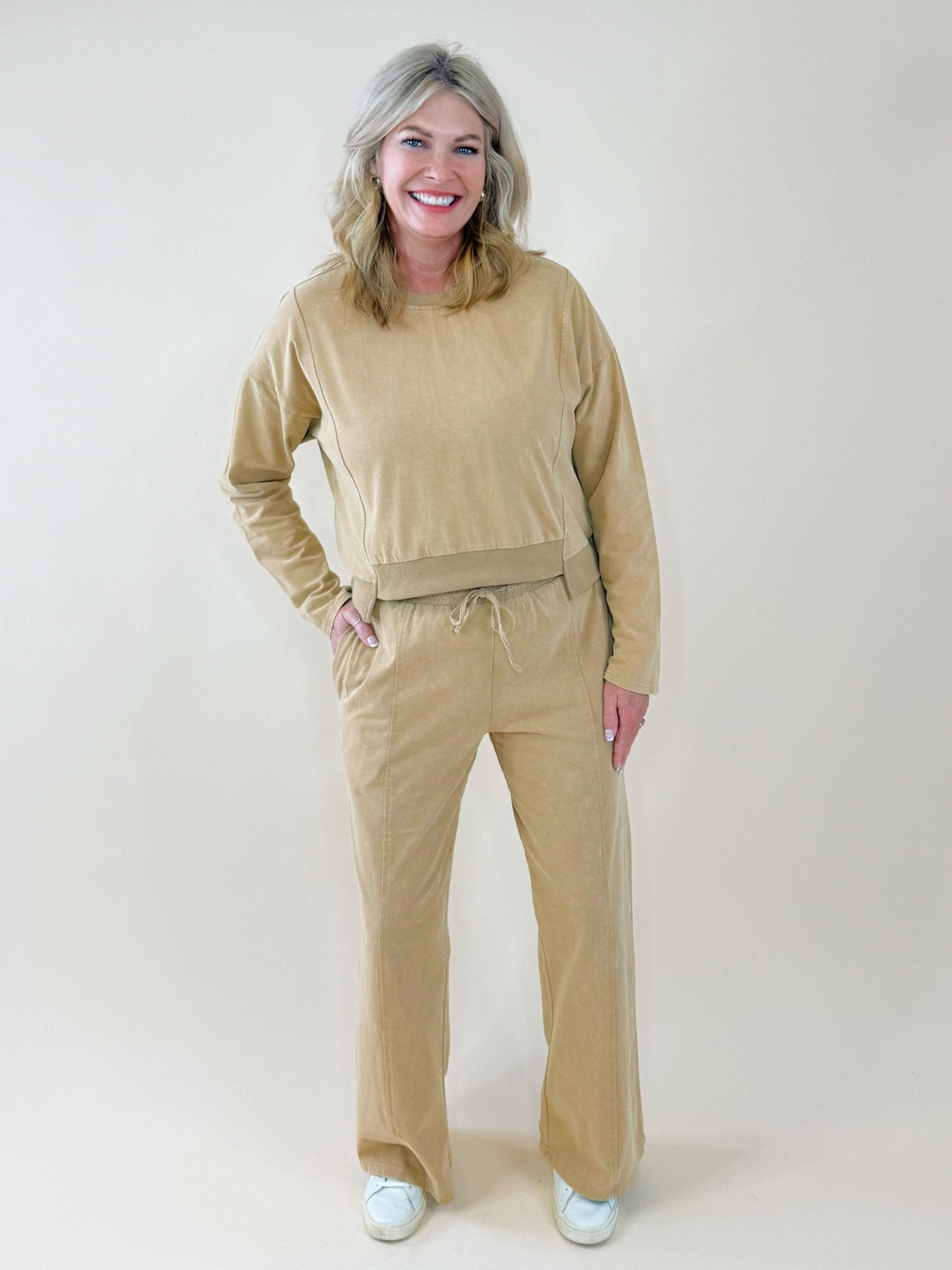 Weekend Ease Two - Piece Set - Jessi Jayne Boutique