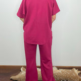 Cabernet Comfort Scuba Pant Set