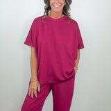Cabernet Comfort Scuba Pant Set