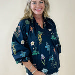 Wildflower Whispers Blouse - Jessi Jayne Boutique