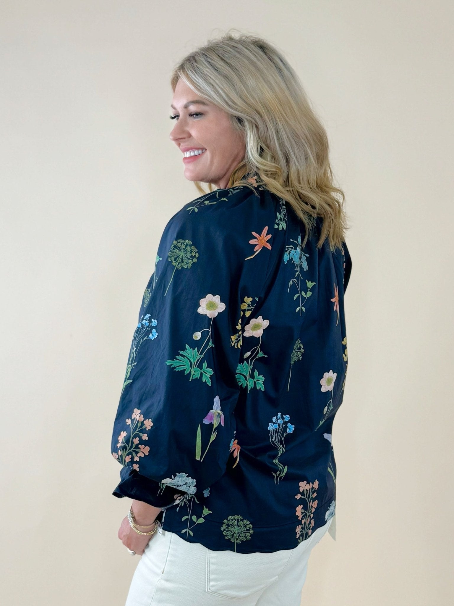 Wildflower Whispers Blouse - Jessi Jayne Boutique
