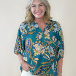 Verdant Muse Blouse - Jessi Jayne Boutique