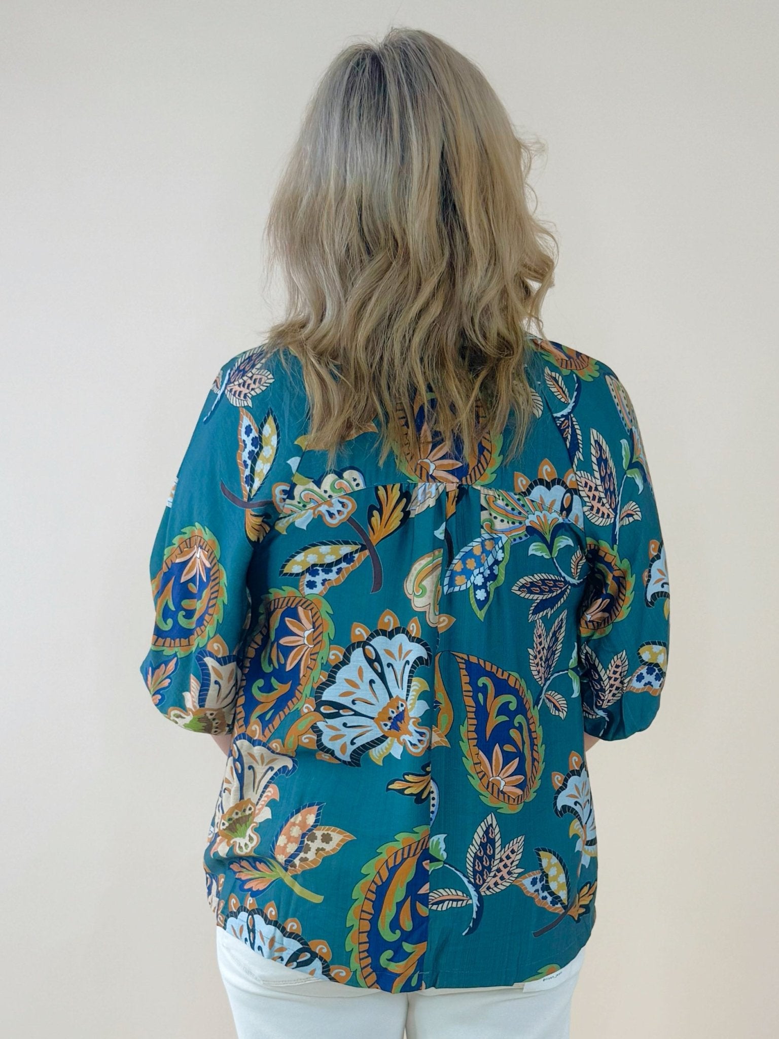 Verdant Muse Blouse - Jessi Jayne Boutique