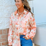 Marbella Garden Blouse - Jessi Jayne Boutique