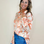 Marbella Garden Blouse - Jessi Jayne Boutique