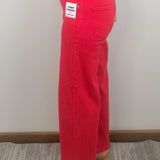 Risen Red Hot Tummy Control Wide Leg Jeans