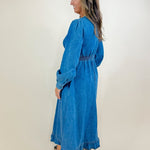 Vintage Indigo Denim Dress - Jessi Jayne Boutique