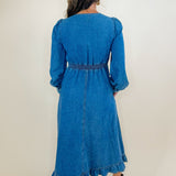 Vintage Indigo Denim Dress - Jessi Jayne Boutique