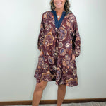 Vintage Current Paisley Dress - Jessi Jayne Boutique