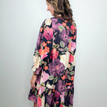 Midnight Garden Smocked Dress - Jessi Jayne Boutique