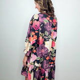 Midnight Garden Smocked Dress - Jessi Jayne Boutique