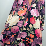 Midnight Garden Smocked Dress - Jessi Jayne Boutique