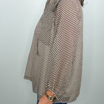Dot To It Tie Neck Blouse - Jessi Jayne Boutique