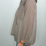 Dot To It Tie Neck Blouse - Jessi Jayne Boutique