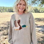 Lucky Duck Mallard Sweater - Jessi Jayne Boutique