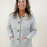 Fireside Charm Sweater Jacket - Jessi Jayne Boutique