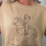 Ride the Wind Western Sweater Top