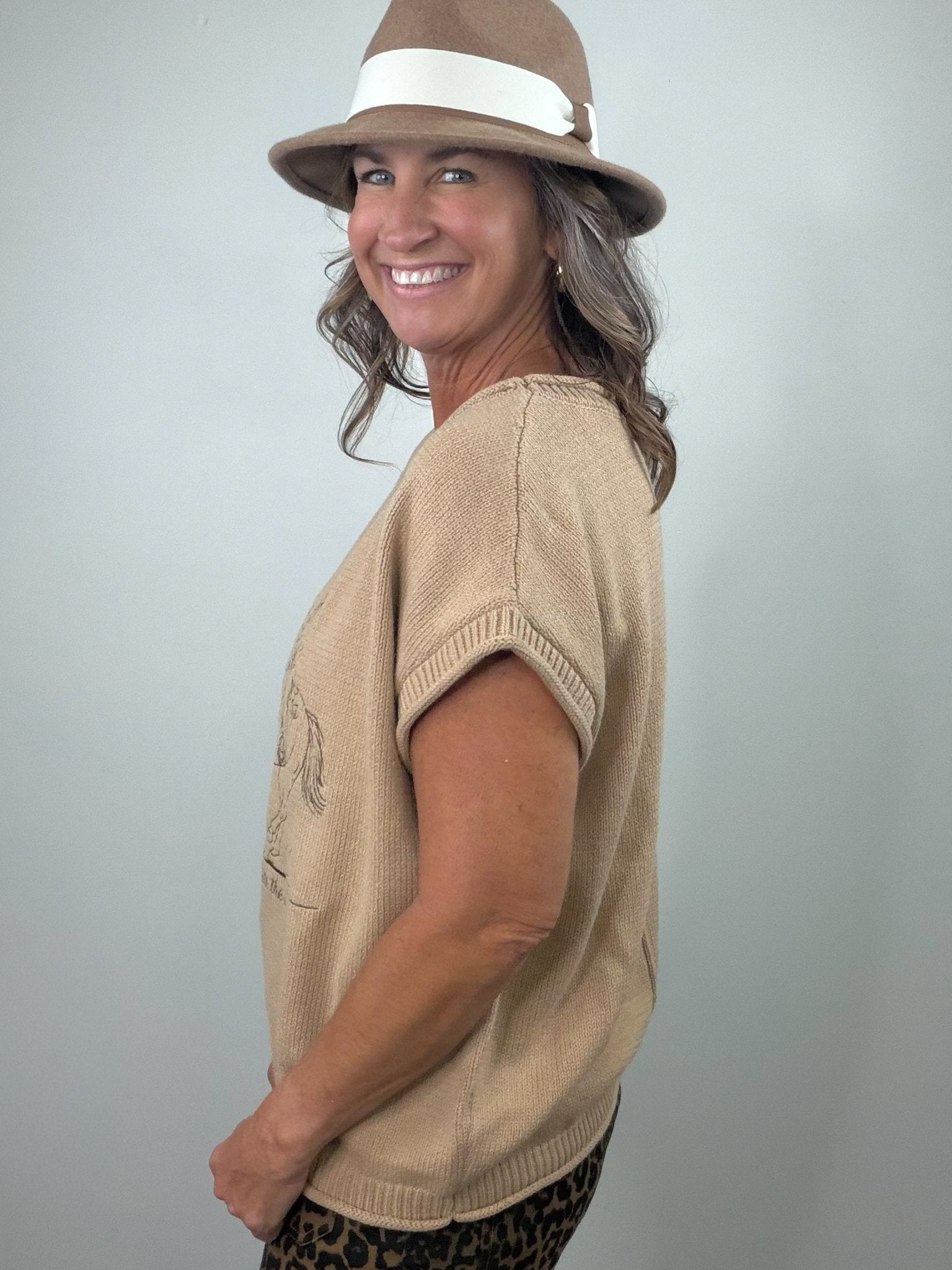 Ride the Wind Western Sweater Top - Jessi Jayne Boutique