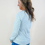 Silver Lining Knit Long Sleeve Top - Jessi Jayne Boutique