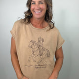 Ride the Wind Western Sweater Top