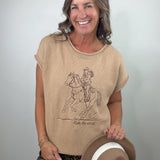 Ride the Wind Western Sweater Top