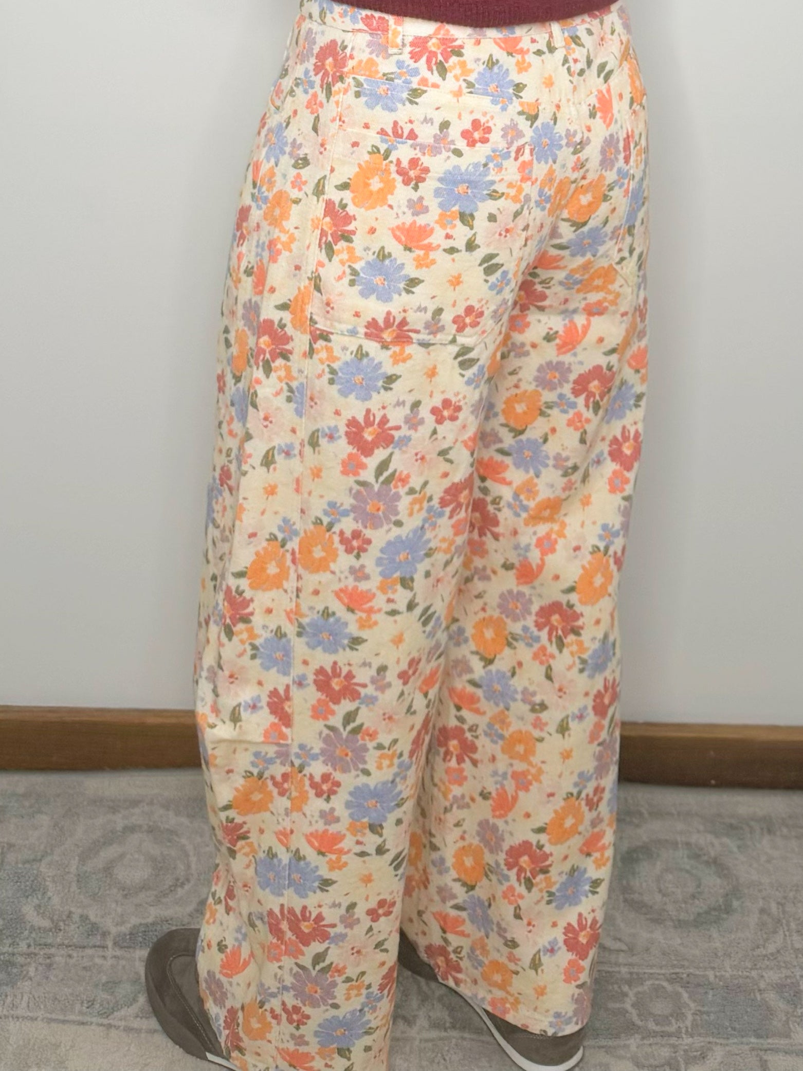 Wildflower Way Barrel Pants - Jessi Jayne Boutique