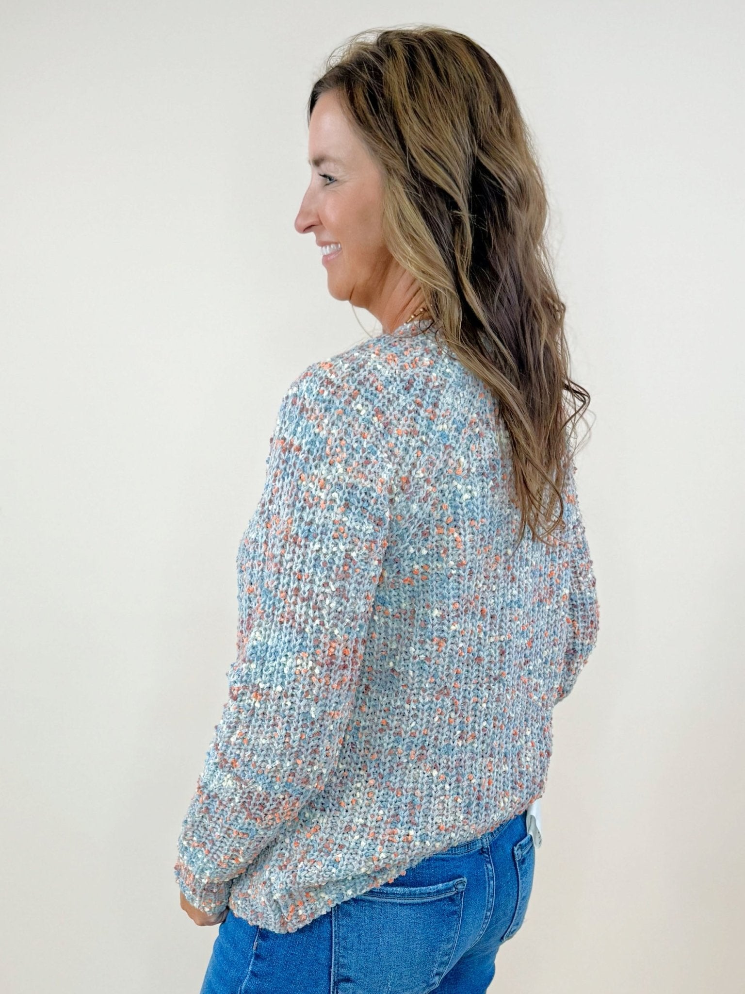Confetti Cozy Popcorn Sweater - Jessi Jayne Boutique