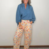 Wildflower Way Barrel Pants - Jessi Jayne Boutique