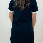 Contrast Trim Knit Dress - Jessi Jayne Boutique