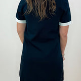 Contrast Trim Knit Dress - Jessi Jayne Boutique
