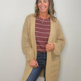 Free Spirit Open Stitch Cardigan