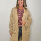 Free Spirit Open Stitch Cardigan