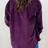 Corduroy Button - Down Shirt - 2 Colors Available - Jessi Jayne Boutique