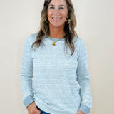 Silver Lining Knit Long Sleeve Top - Jessi Jayne Boutique